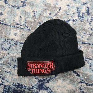 Stranger Things Black Beanie